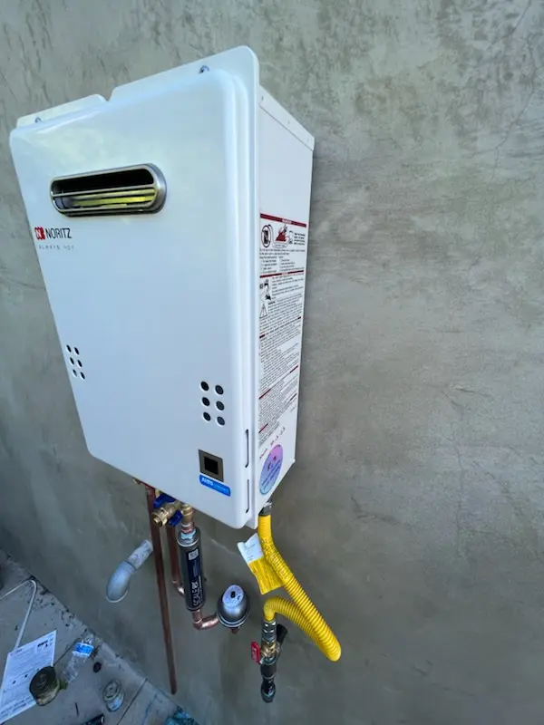 Tankless water heater installation for Lee Acres homes